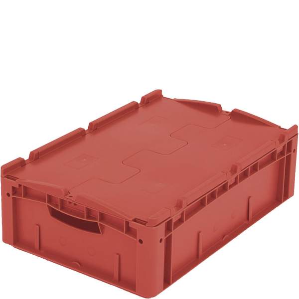 Eurostapelbehälter XL Deckel/Kufe / XLD64171 600x400x170 rot Deckel