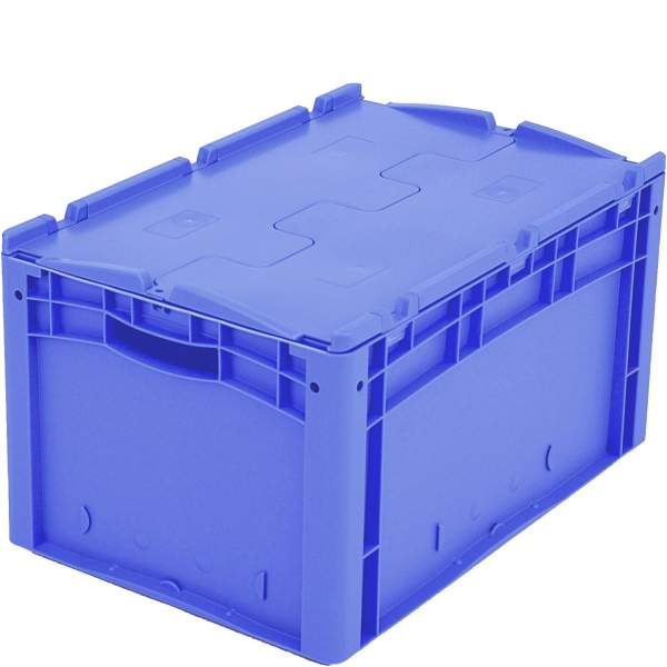 Eurostapelbehälter XL Deckel/Kufe / XLD64321 600x400x320 blau Deckel